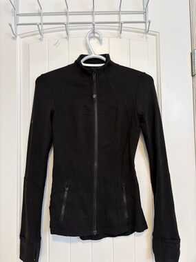lululemon athletica Black Slim Zip Jacket